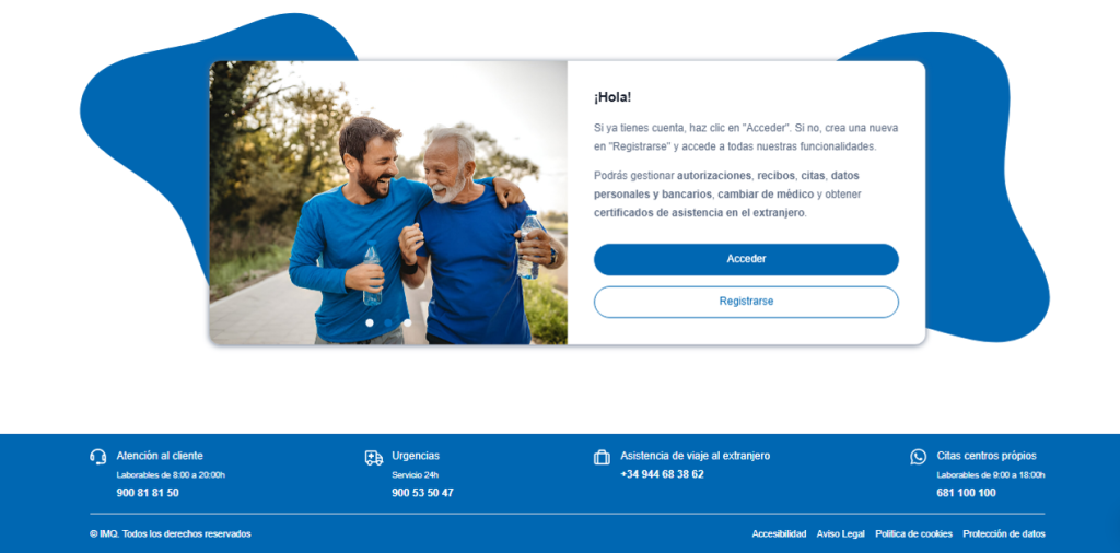 Actualización de la Oficina Online de IMQ: más accesible, segura y eficiente